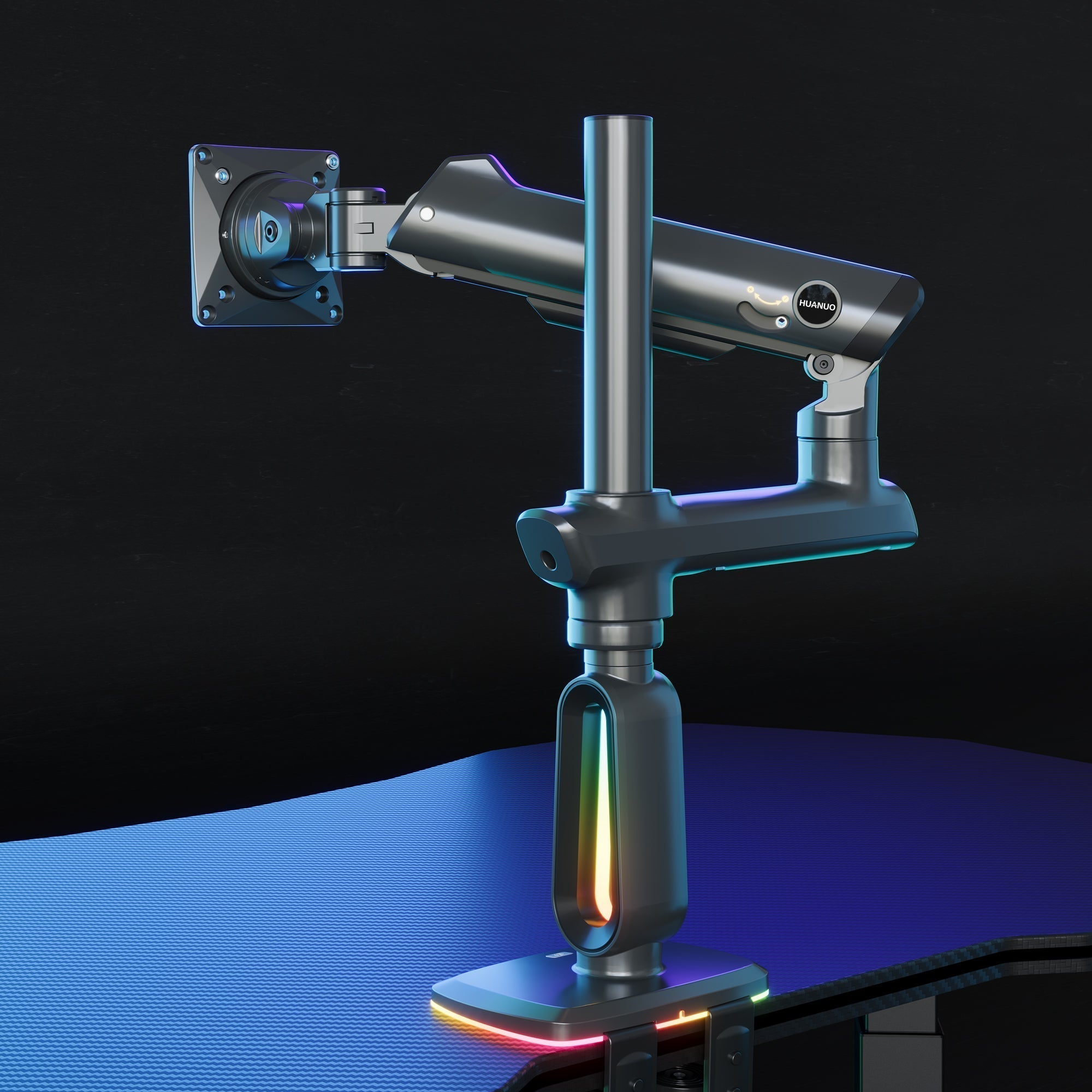 Stratos RGB gaming monitor arm