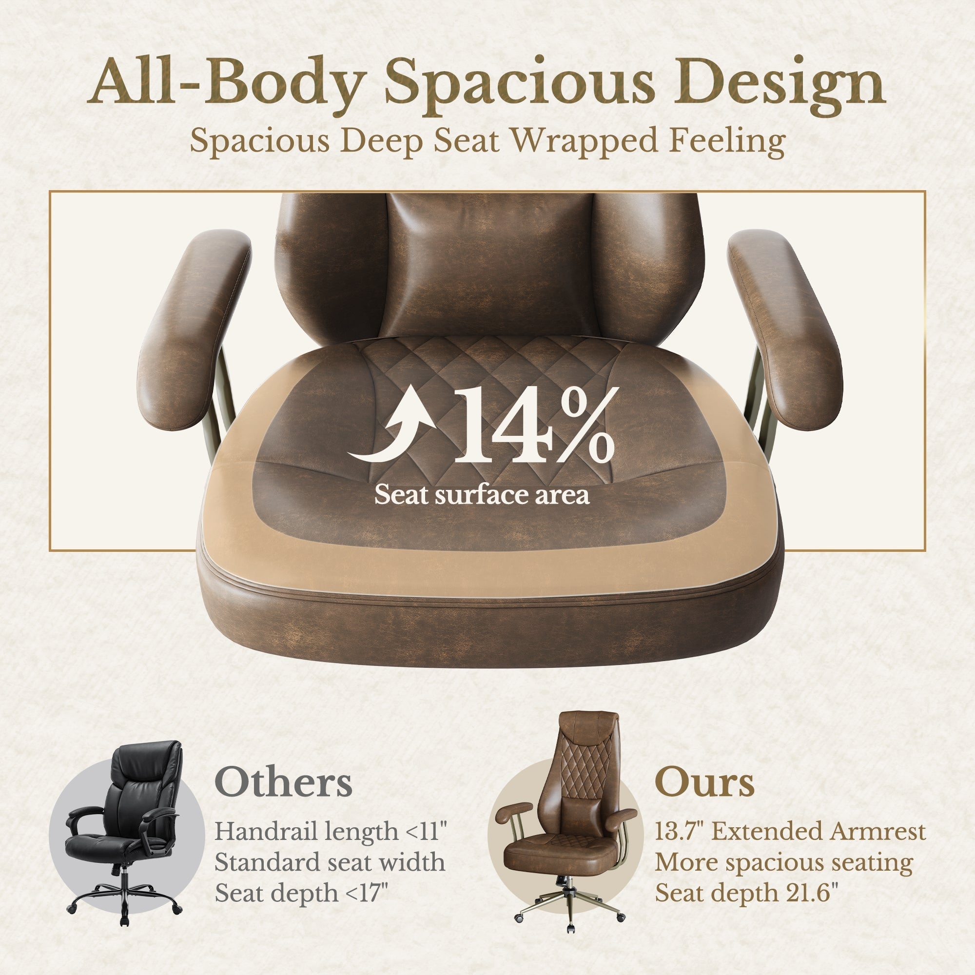 Luna Extra Wide Chair - 
