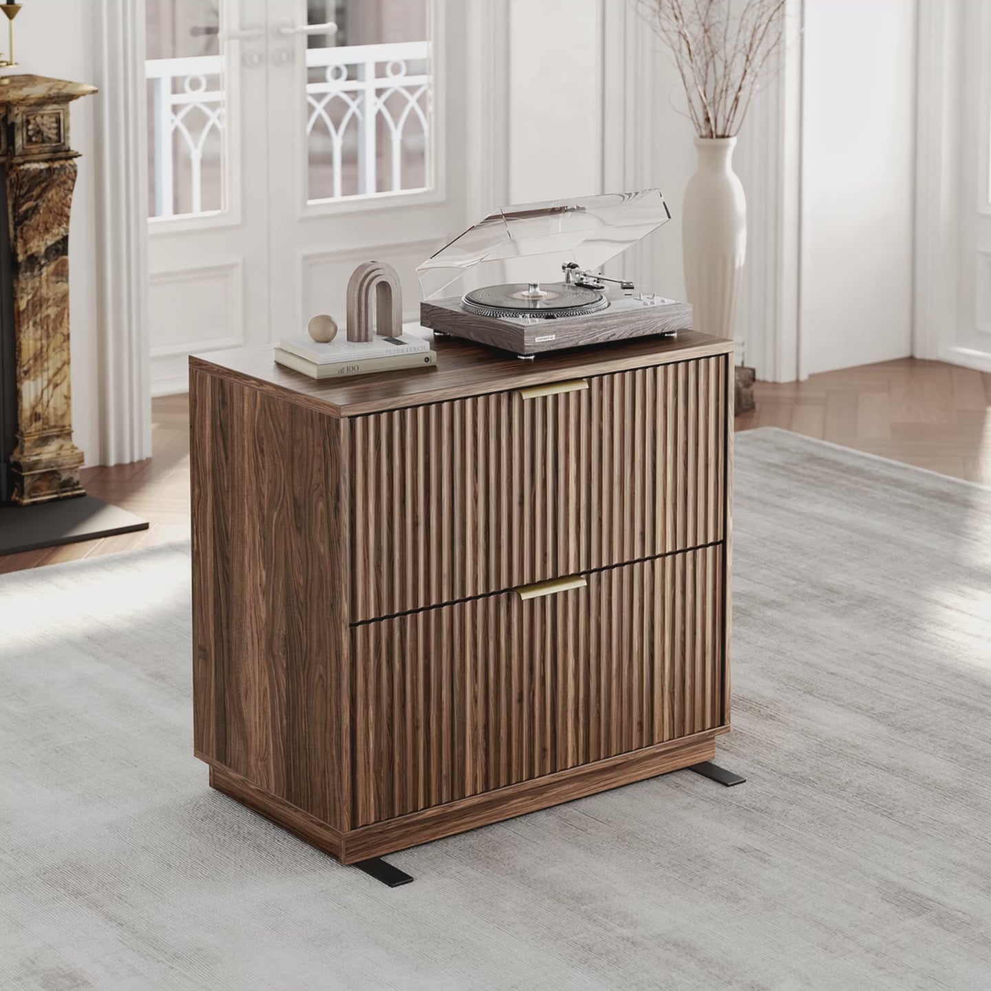 Load video: Premium Amber Cabinet